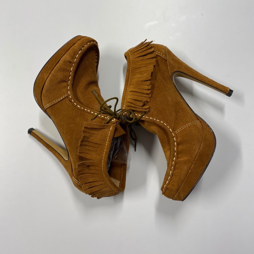 Charles by Charles David Suede Fringe Boot
